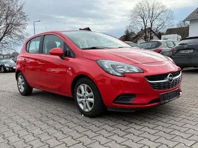 Usado Opel Corsa Edition 75 HP (55 kW) 2015 Vermelho Citadino