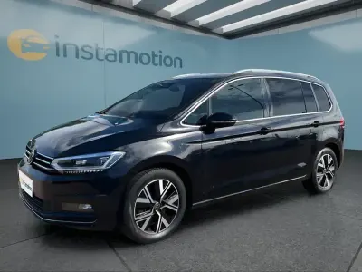 Gebraucht VW Touran 150 PS (110 kW) 2020 Schwarz Van / Kleinbus
