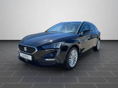 Gebraucht Seat Leon 131 PS (96 kW) 2021 Mitternachtsschwarz (metallic) Limousine