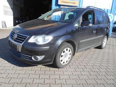 Gebraucht VW Touran Conceptline 109 PS (80 kW) 2007 Deep black perleffekt Van / Kleinbus