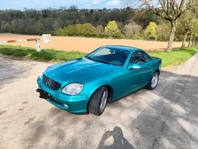 Gebraucht Mercedes SLK200 163 PS (119 kW) 2000 Grün Cabrio