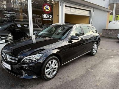 Schwarz Gebraucht 2018 Mercedes C200 Avantgarde Kombi | 28.300 € (Fairer Preis)