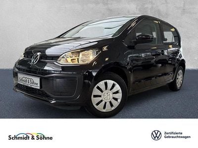 Gebraucht VW up! Basis 65 PS (47 kW) 2023 Schwarz metallic Kleinwagen