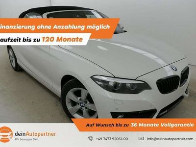 gebraucht BMW 218 i Cabrio Sport Line Leder Navi LED H&K