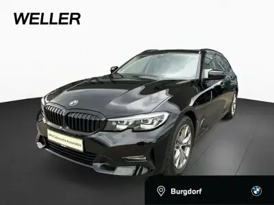 Gebraucht BMW 320 Sport Line 184 PS (135 kW) 2021 Schwarz (schwarz) Kombi