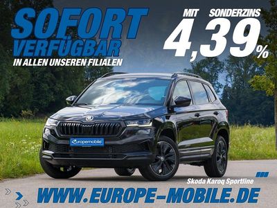 Neu Skoda Karoq SportLine 150 PS (110 kW) 2025 Blackmagic perleffekt SUV