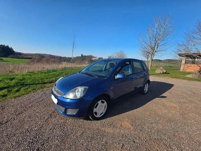 Gebraucht Ford Fiesta 69 PS (50 kW) 2007 Blau Kleinwagen