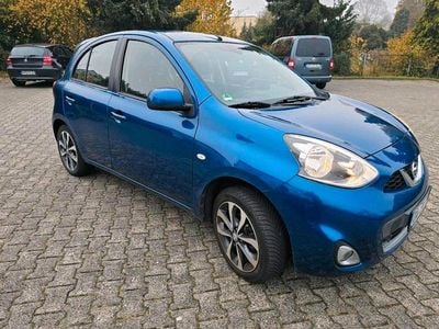 Gebraucht Nissan Micra 82 PS (60 kW) 2016 Blau Kleinwagen
