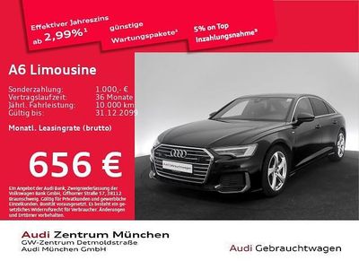 Gebraucht Audi A6 Advanced 265 PS (194 kW) 2023 Mythosschwarz metallic Limousine