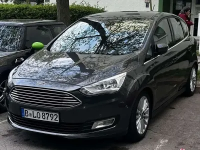 Gebraucht Ford C-MAX Trend 101 PS (74 kW) 2018 Grau Van / Kleinbus