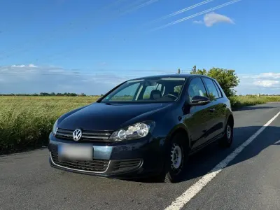 Gebraucht VW Golf VI Comfortline 122 PS (89 kW) 2009 Blau Kleinwagen