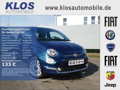 gebraucht Fiat 500 1.0 GSE HYBRID DOLCEVITA 70PS NAVI PDC GLASDACH ALU