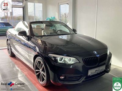 gebraucht BMW 218 218 i Cabrio Sport Line*NAVI*LEDER*2 JAHRE GARANTIE