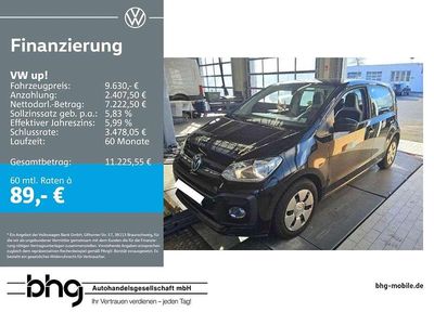 Gebraucht VW up! high up! 90 PS (66 kW) 2017 Schwarz Kleinwagen