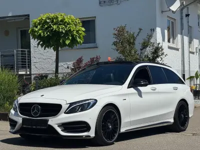 Gebraucht Mercedes C300 Style 245 PS (180 kW) 2017 Weiß Kombi