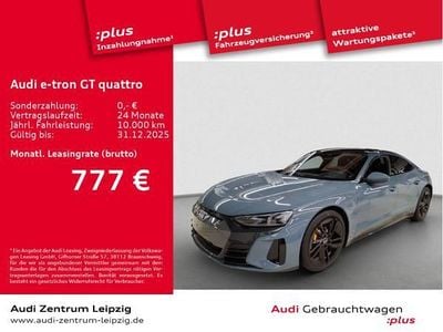Grau (kemoragrau metallic) Gebraucht 2024 Audi e-tron GT quattro Ambiente Limousine | 91.161 € (Fairer Preis)