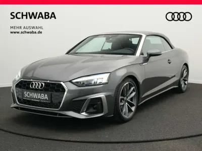 Gebraucht Audi A5 Cabriolet S-Line 204 PS (150 kW) 2021 Daytonagrau perleffekt/verdeck Cabrio