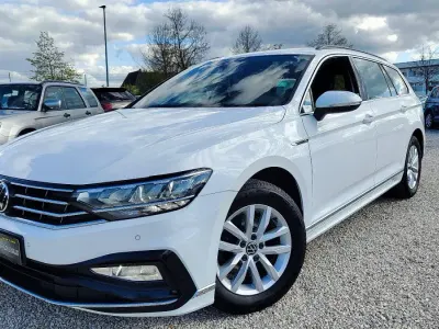 Gebraucht VW Passat R-line 122 PS (89 kW) 2021 Weiß Kombi