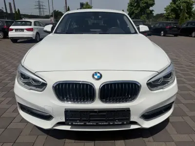 Gebraucht BMW 116 Advantage 109 PS (80 kW) 2018 Weiß Kleinwagen