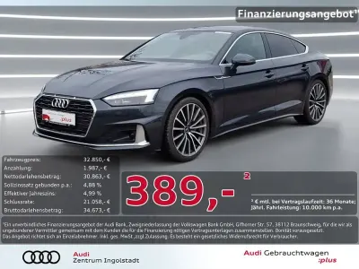 Gebraucht Audi A5 Sportback Advanced 204 PS (150 kW) 2023 Grau metallic Kleinwagen