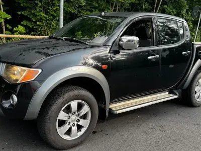Brugt Mitsubishi L200 Intense 136 HK (100 kW) 2006 Sort Pickup / Ladvogn