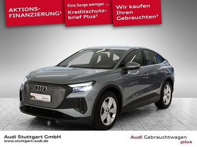 Gebraucht Audi Q4 Sportback e-tron Ambiente 125 kW (170 PS) 2022 Geysirblau metallic SUV