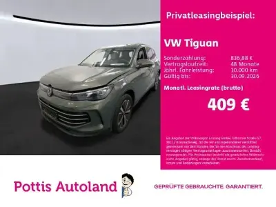 Gebraucht VW Tiguan Elegance 193 PS (141 kW) 2024 Grün SUV