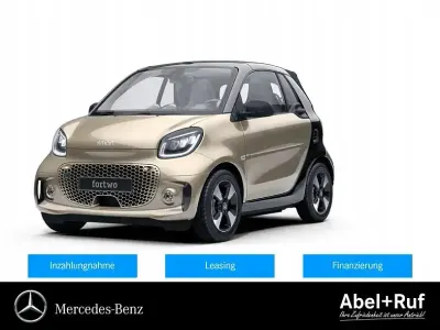 Brugt Smart ForTwo Electric Drive Exclusive 60 kW (82 HK) 2024 Gul Cabriolet
