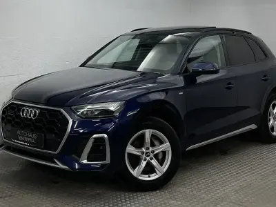 Gebraucht Audi Q5 S-Line 390 PS (286 kW) 2023 Navarrablau (metallic) SUV