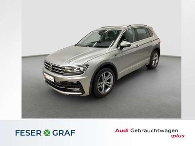 Second-hand VW Tiguan R-line 190 CP (139 kW) 2019 Argintiu SUV