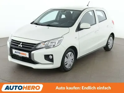 Gebraucht Mitsubishi Space Star 71 PS (52 kW) 2021 Alpine white Kleinwagen