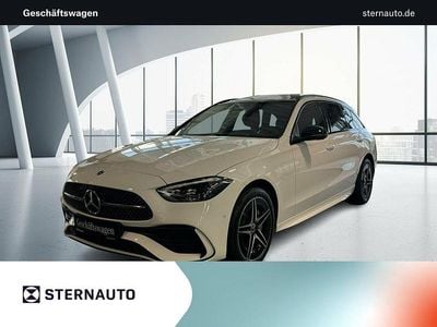 Lack selenitgrau Gebraucht 2024 Mercedes C300e AMG line Kombi | 48.880 €