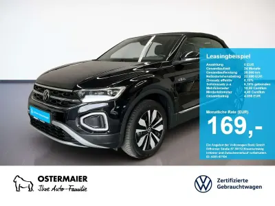 Gebraucht VW T-Roc Cabriolet Goal 116 PS (85 kW) 2025 Schwarz Cabrio