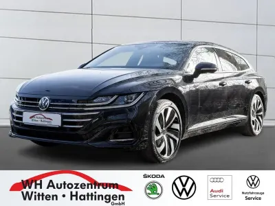 Gebraucht VW Arteon R-line 218 PS (160 kW) 2021 Deep black perleffekt Kombi