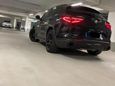 Gebraucht Alfa Romeo Stelvio Tech Edition 200 PS (147 kW) 2018 Schwarz SUV