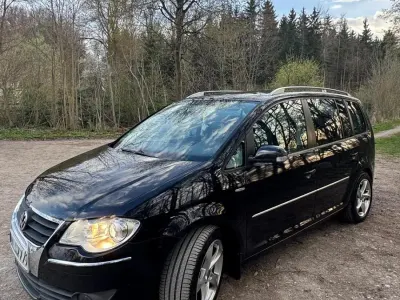 Gebraucht VW Touran 170 PS (125 kW) 2007 Schwarz Van / Kleinbus