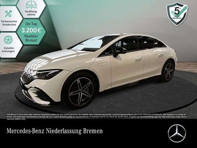 Weiß Gebraucht 2022 Mercedes EQE350 Premium Limousine | 46.490 € (Fairer Preis)