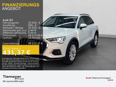 Weiß Gebraucht 2024 Audi Q3 Advanced SUV | 36.440 € (Guter Preis)