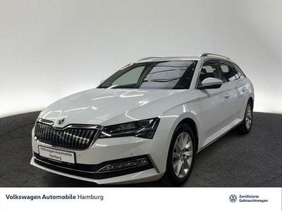 Gebraucht Skoda Superb Style 218 PS (160 kW) 2022 2y moonweiss metallic Kombi