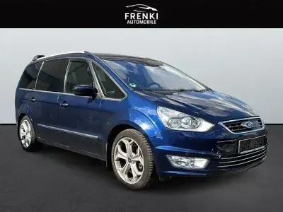 Gebraucht Ford Galaxy Titanium 200 PS (147 kW) 2013 Atlantikblau metallic Van / Kleinbus