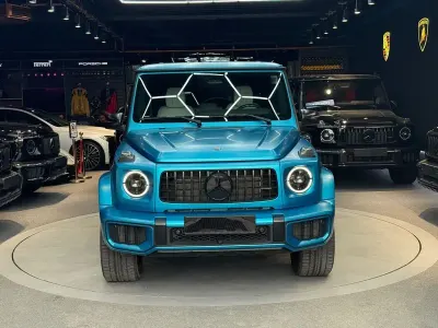 Neu Mercedes G63 AMG AMG 585 PS (430 kW) 2026 Blau SUV