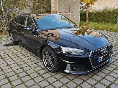 Gebraucht Audi A5 Sportback Advanced 190 PS (139 kW) 2020 Schwarz Kleinwagen