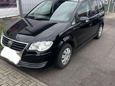 Gebraucht VW Touran Trendline 102 PS (75 kW) 2008 Deep black perleffekt Van / Kleinbus