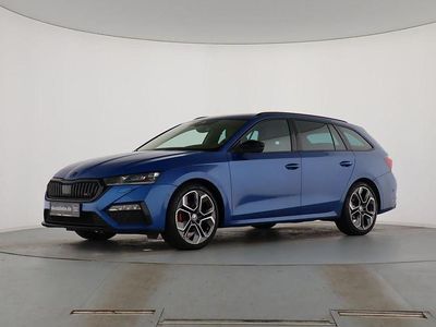 Raceblau metallic Gebraucht 2022 Skoda Octavia RS Kombi | 33.889 € (Teuer)