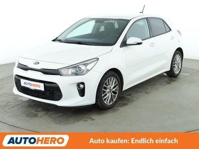 Gebraucht Kia Rio DREAM-TEAM Edition 101 PS (74 kW) 2018 Weiß Kleinwagen