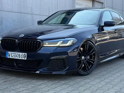 Gebraucht BMW M550 Performance 530 PS (389 kW) 2020 Blau Limousine