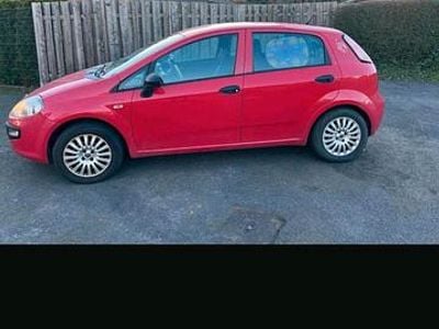 Gebraucht Fiat Punto 2010 Rot Kleinwagen