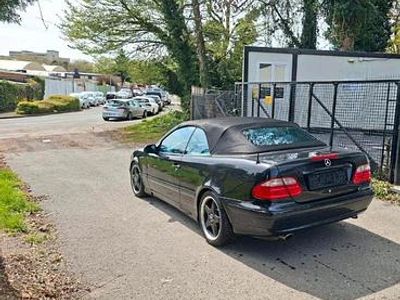Gebraucht Mercedes CLK200 2001 Schwarz Cabrio