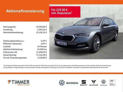 Gebraucht Skoda Octavia Tour 116 PS (85 kW) 2023 Grau Kombi