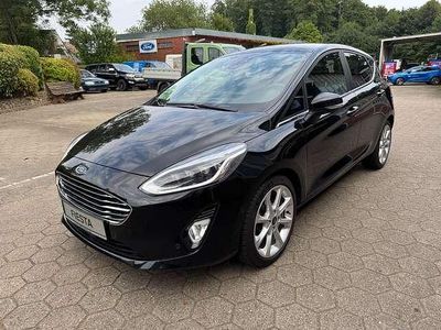 Gebraucht Ford Fiesta Titanium 125 PS (91 kW) 2019 Schwarz metallic Kleinwagen